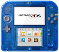 2DS AZUL TRANSPARENTE PARA 3DS